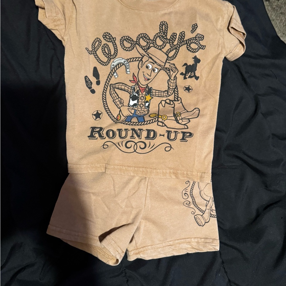 Woody's Round-Up Kids Matching Set - Tan